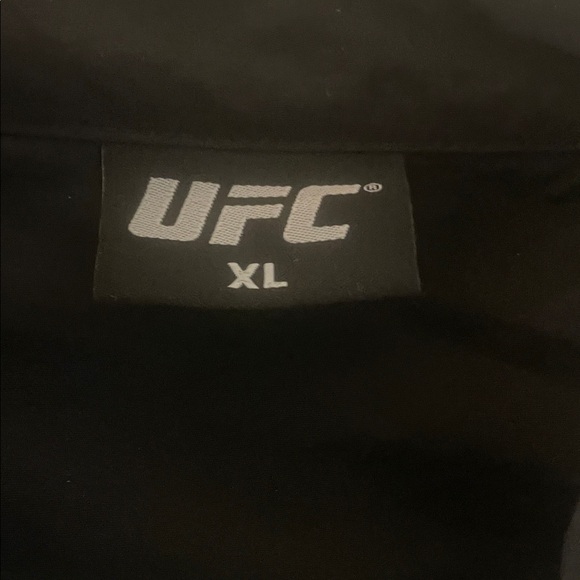 UFC Ultimate Fighting Championship Black and Gray Lightweight Jacket - Picture 9 of 11